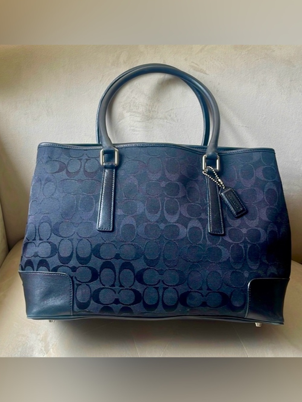 COACH iconic vintage logo Y2K tote bag - Picture 1 of 9